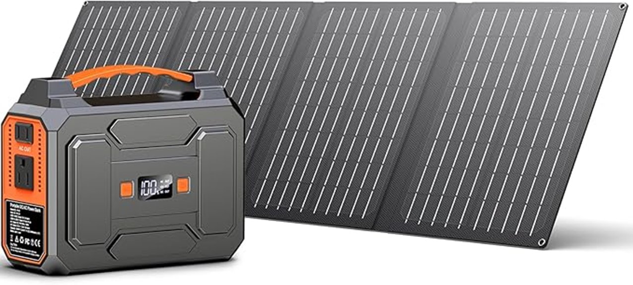 200w solar powered generator