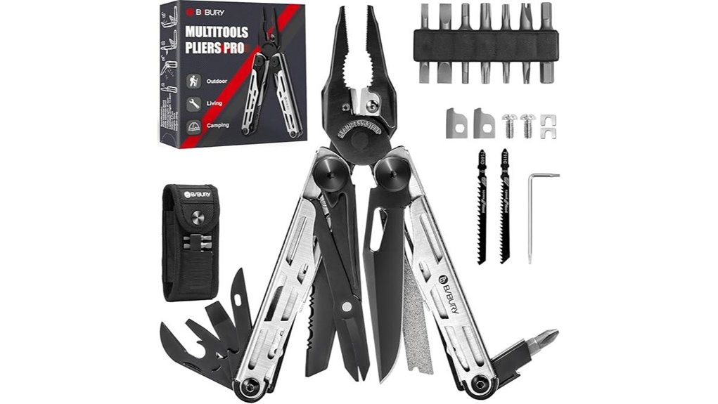 31 in 1 stainless steel multitool