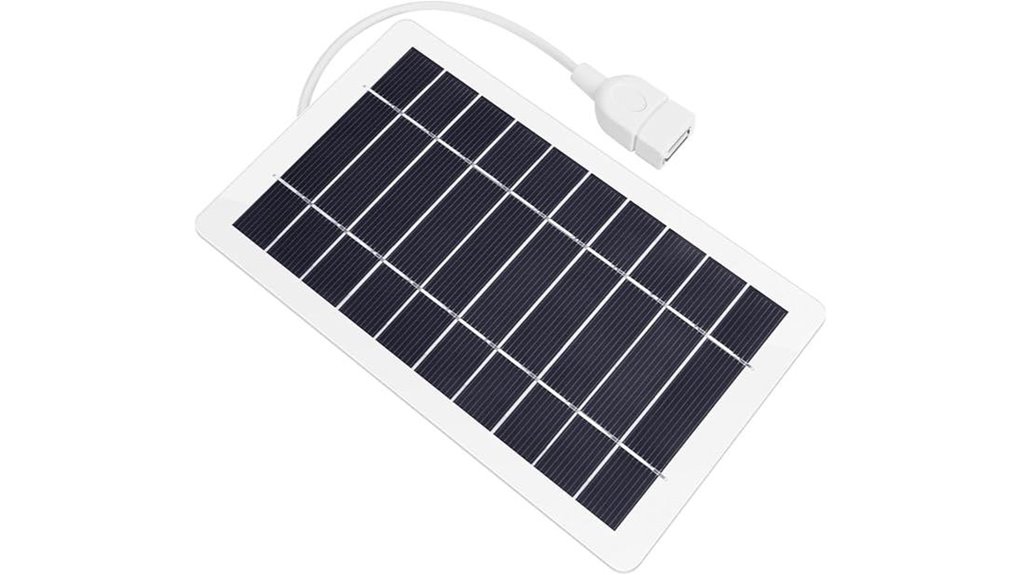 5w solar charger portable