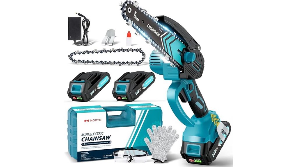 6 inch electric chainsaw