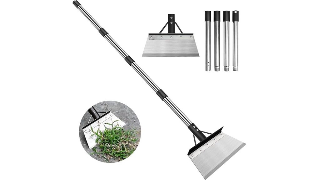 adjustable handle garden shovel