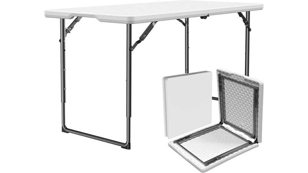 adjustable heavy duty table