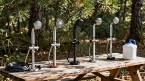 affordable camping shower systems
