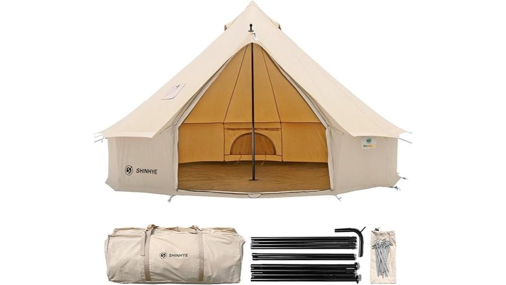 all season canvas tent