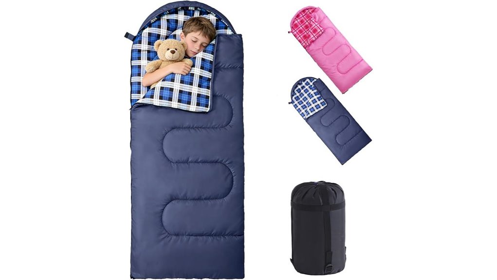 all season kids sleeping bag