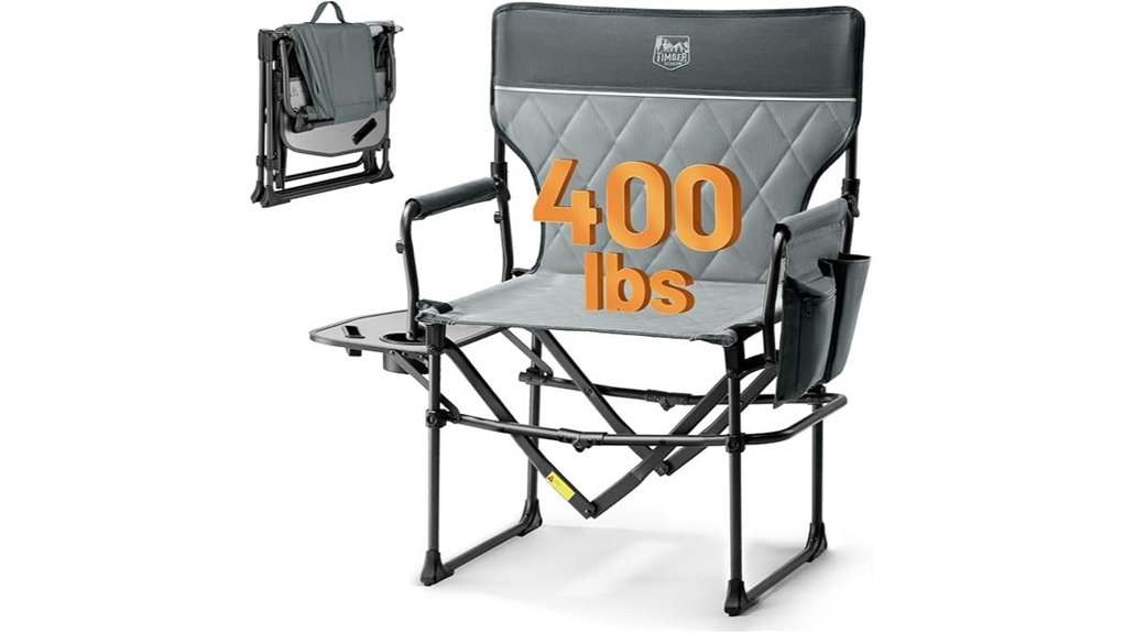 aluminum camping chair accessory