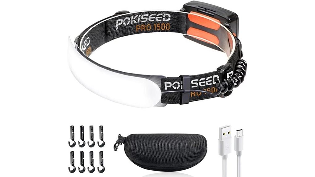 bright rechargeable outdoor headlamp