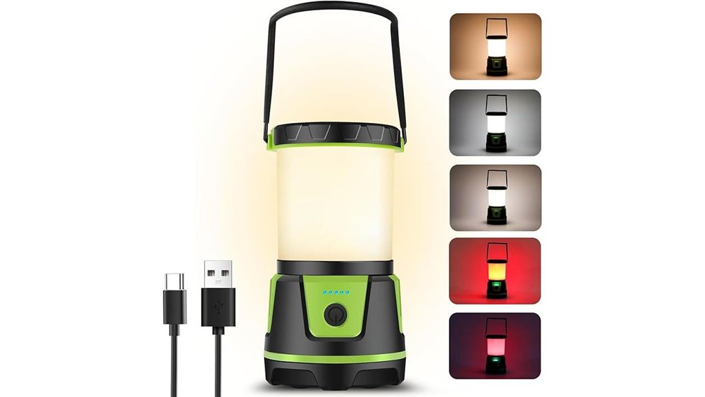 bright waterproof camping lantern