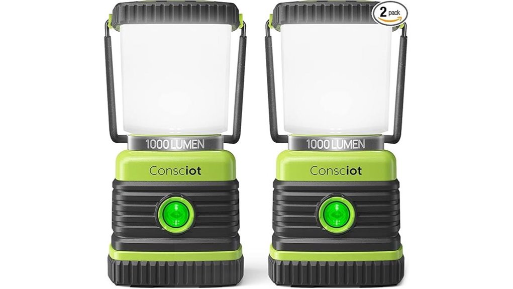 bright waterproof camping lanterns