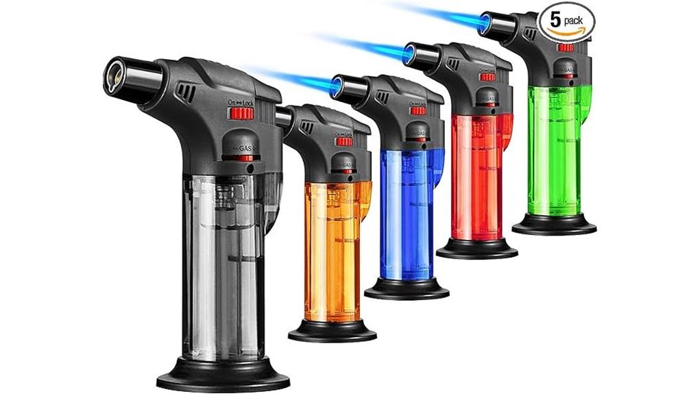 butane jet flame lighters
