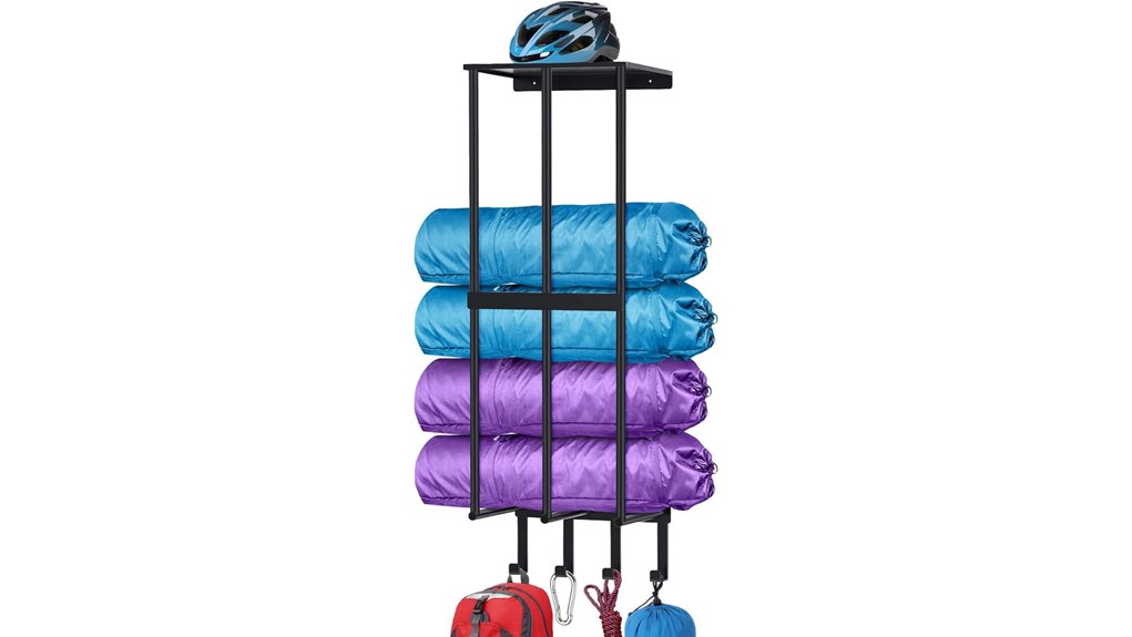 camping chair storage solution