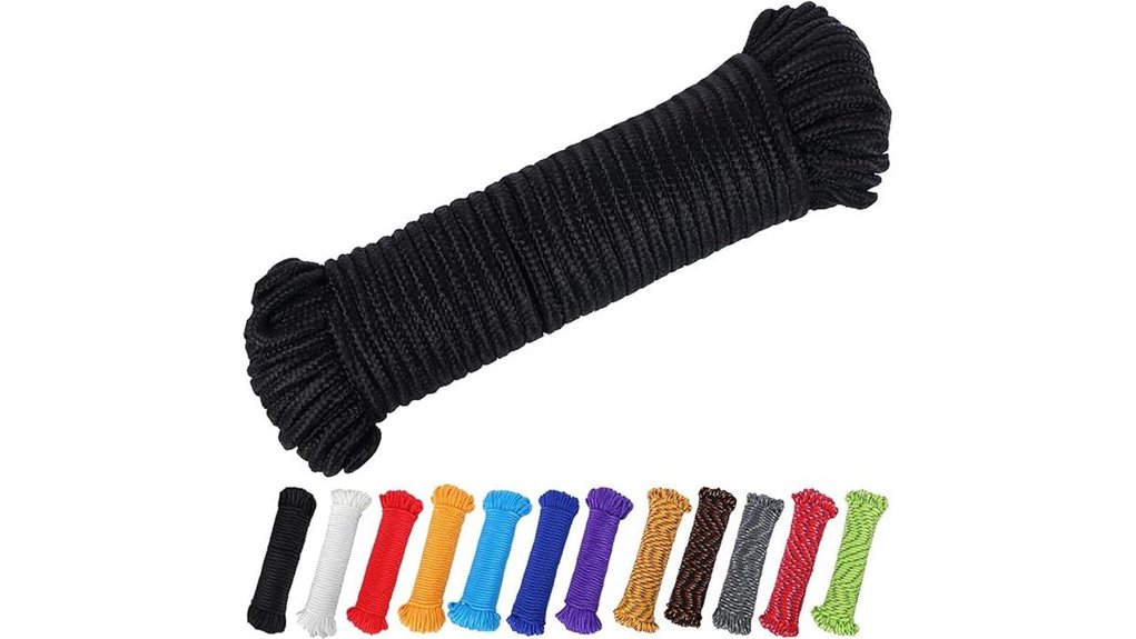 camping clothesline rope 90ft