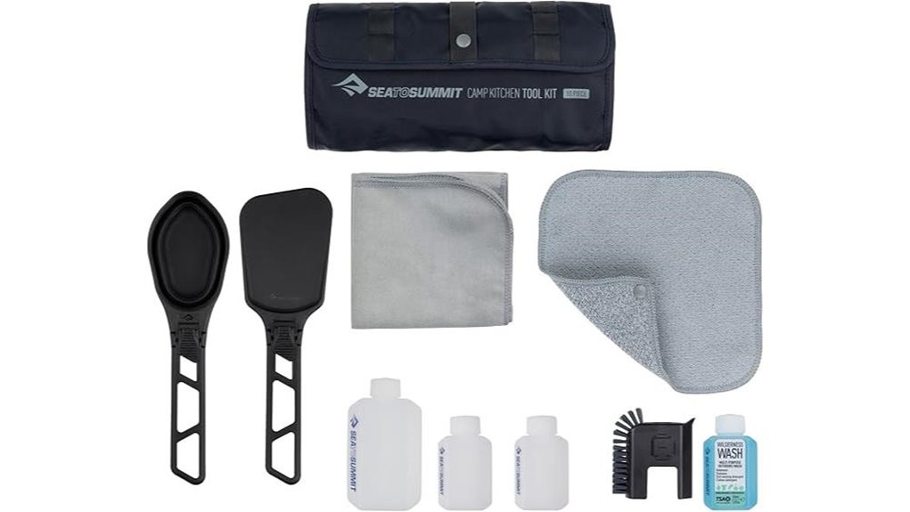 camping cooking utensil set