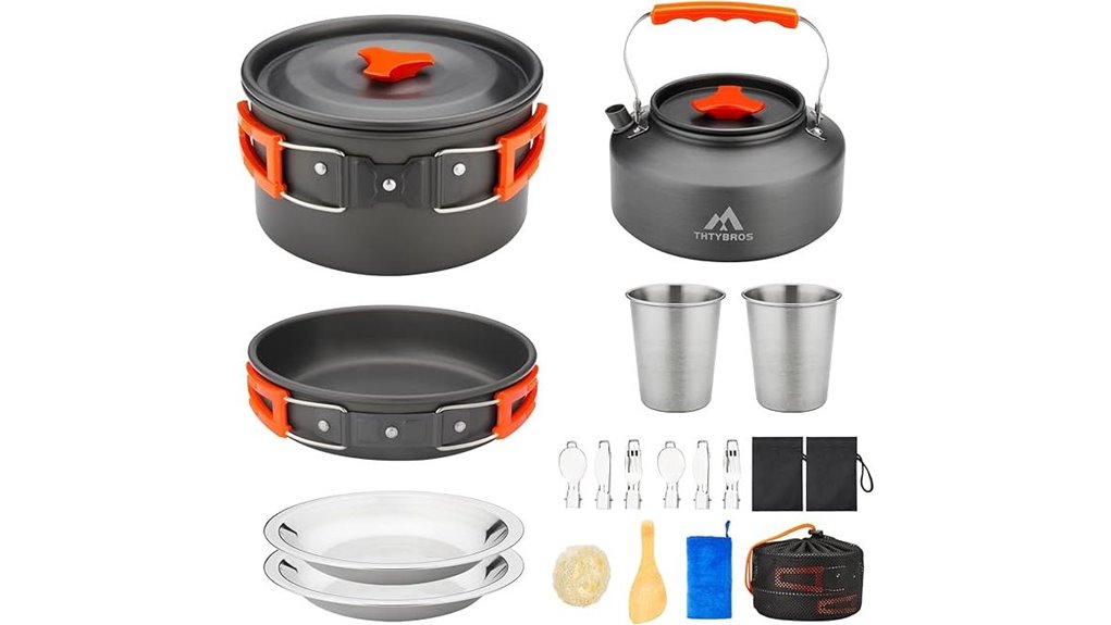 camping cookware set essentials
