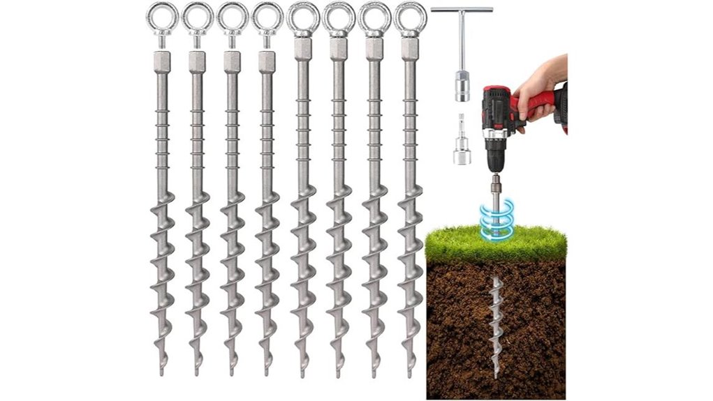 camping ground anchor set