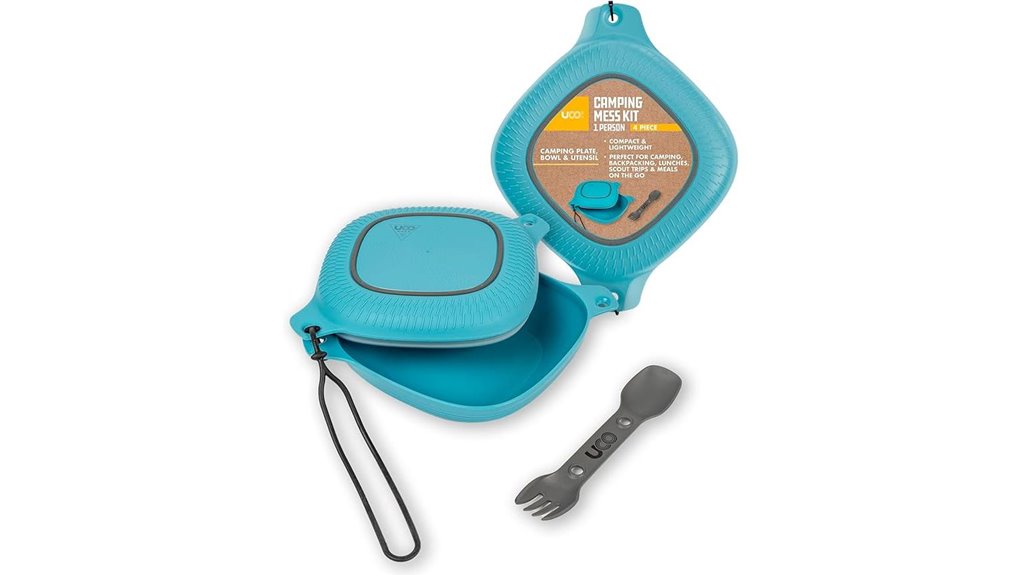 camping mess kit utensils
