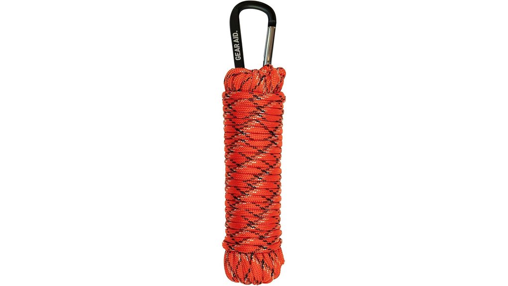 camping paracord with carabiner