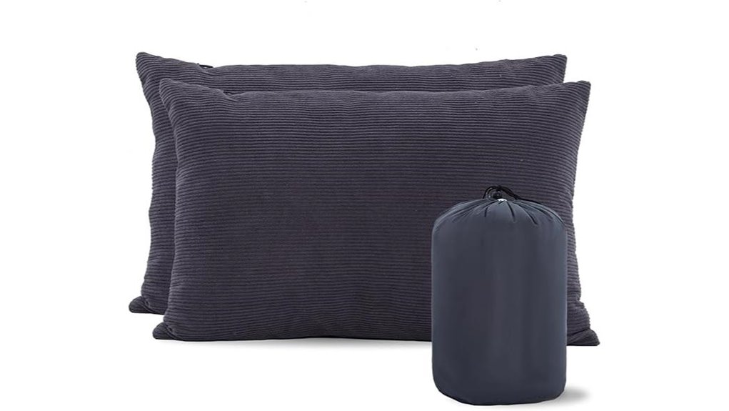 camping pillows two pack