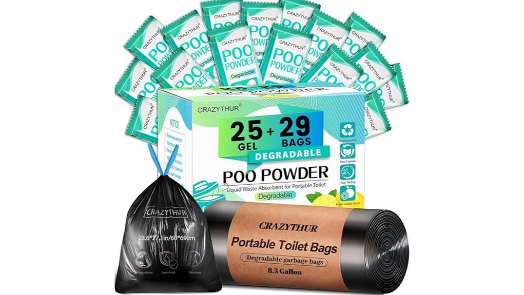 camping portable toilet solution