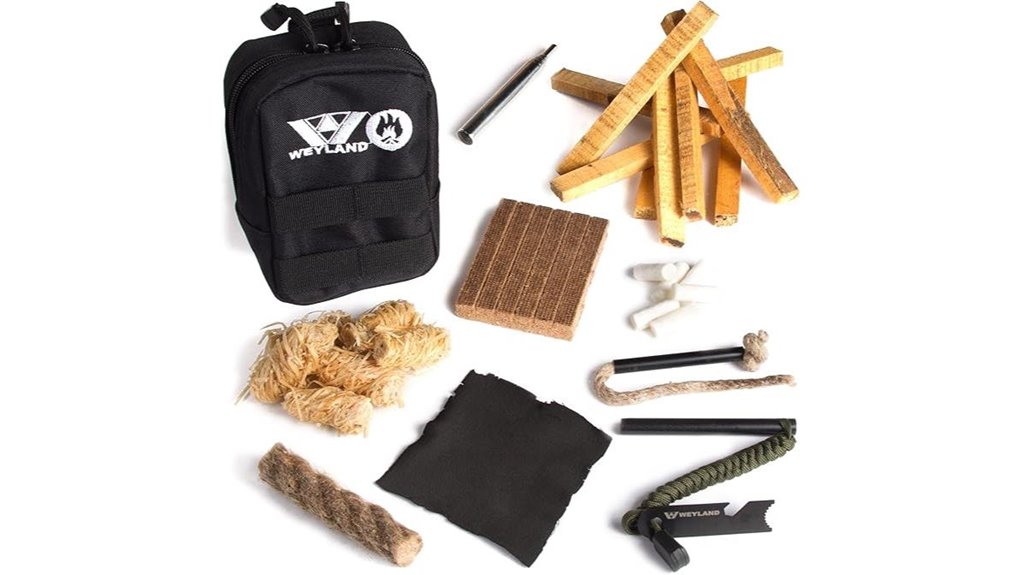 camping survival fire kit