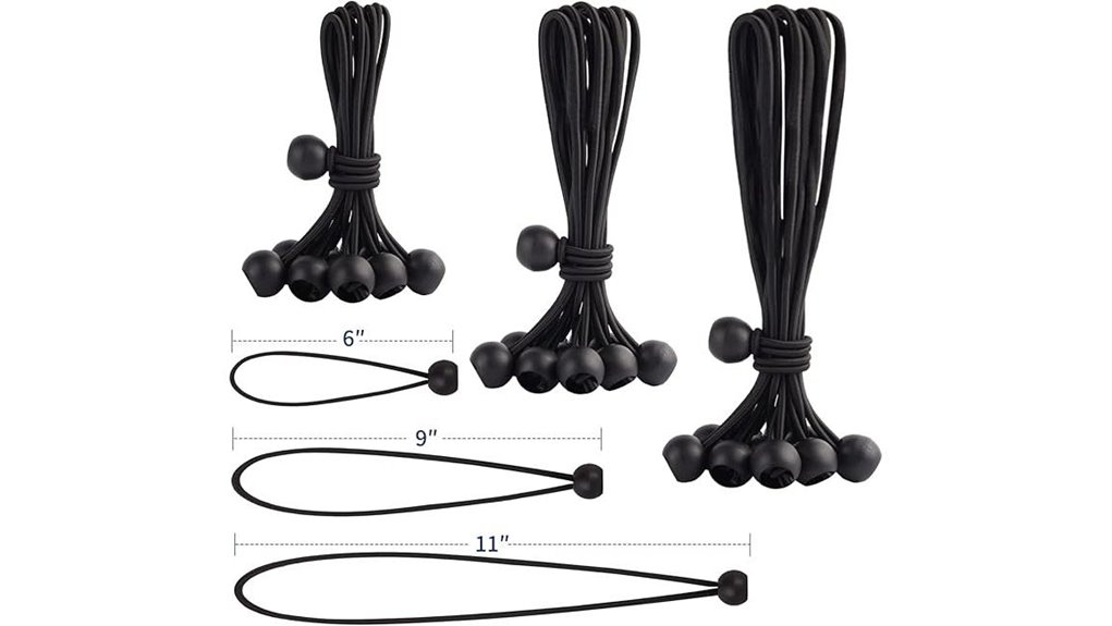 camping tent bungee cords
