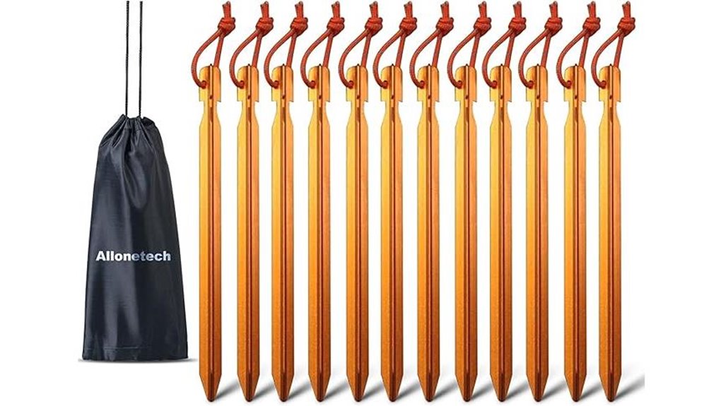 camping tent stake set