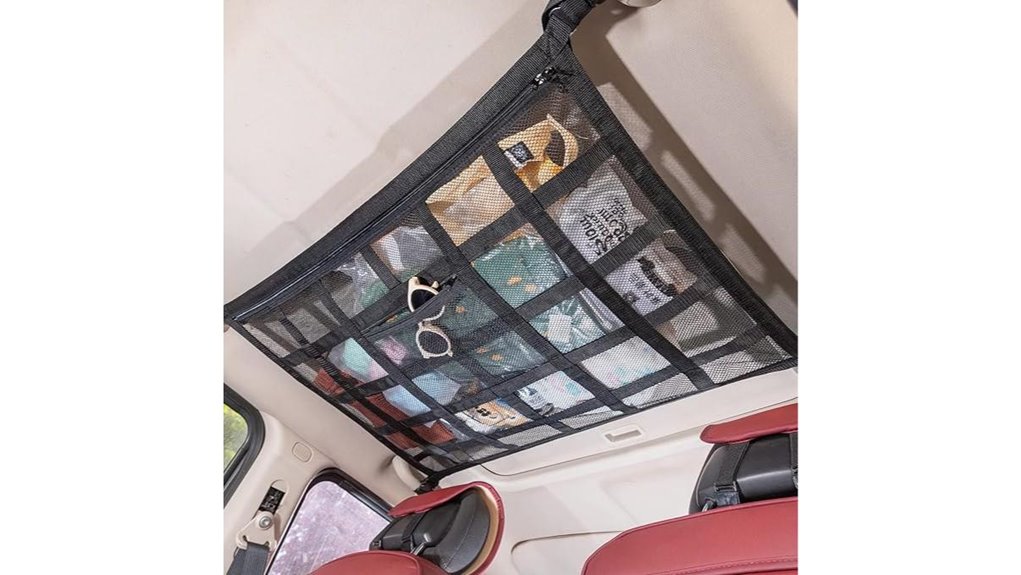 car ceiling storage solution