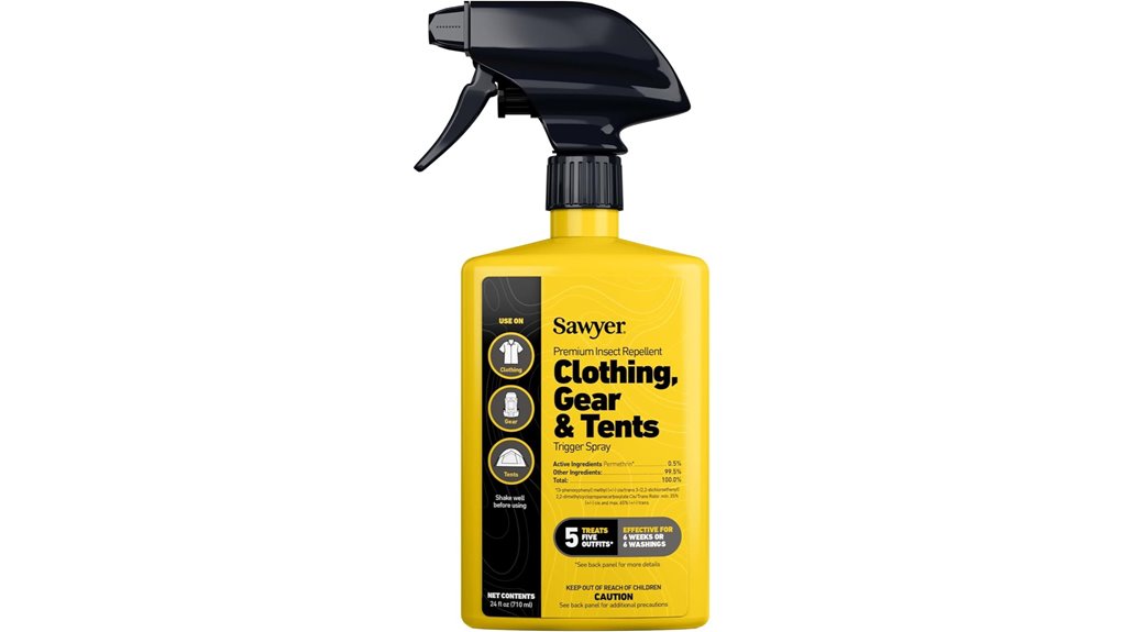 clothing and gear insect repellent