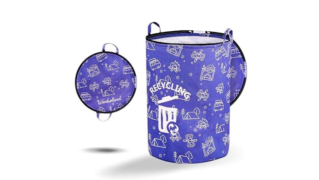 collapsible 30 gallon trash can
