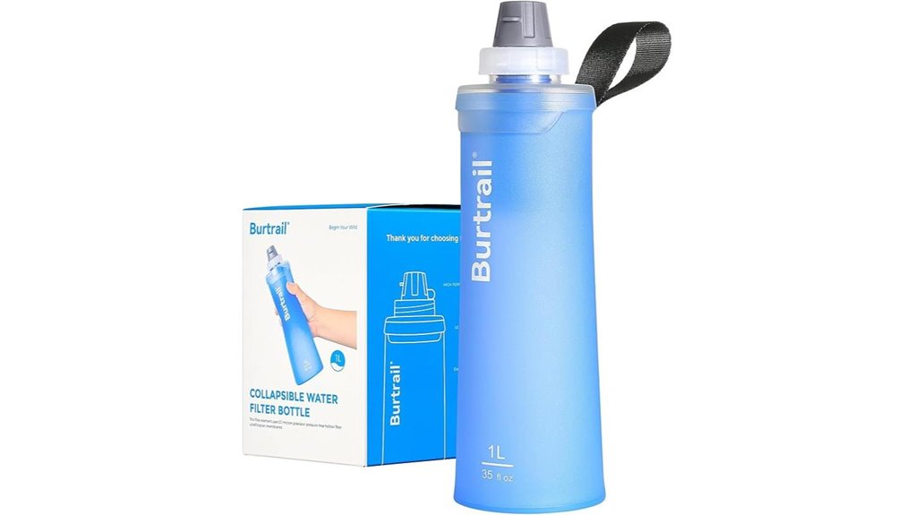 collapsible bpa free water bottle