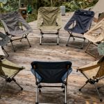comfortable camping chair selection