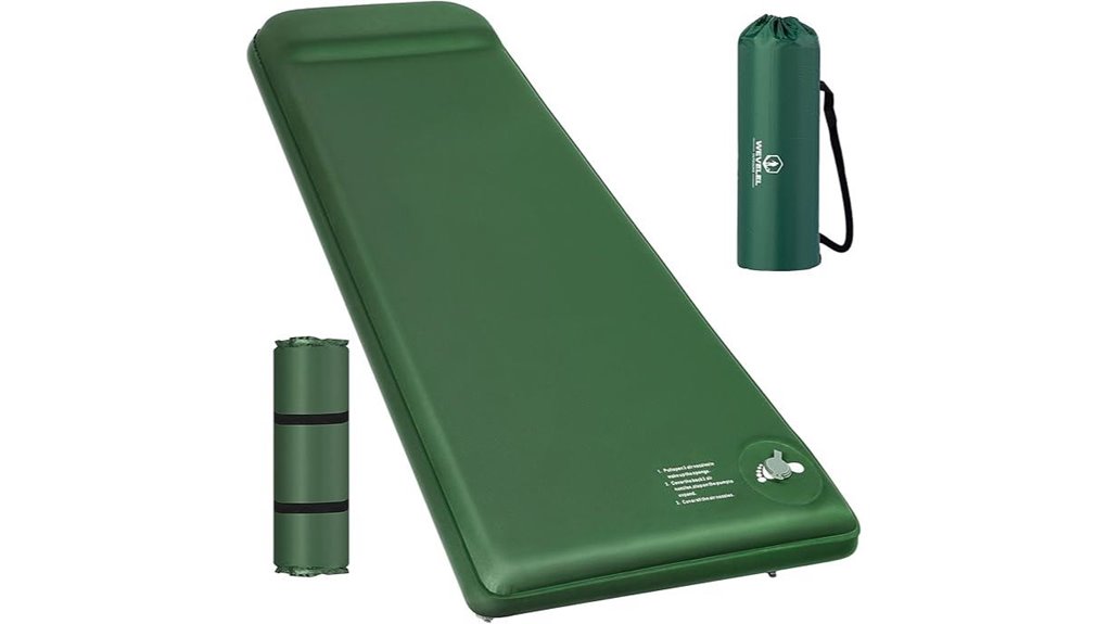 comfortable camping sleeping pad
