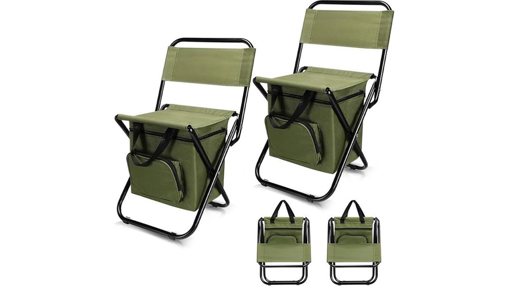 comfortable fishing chair duo