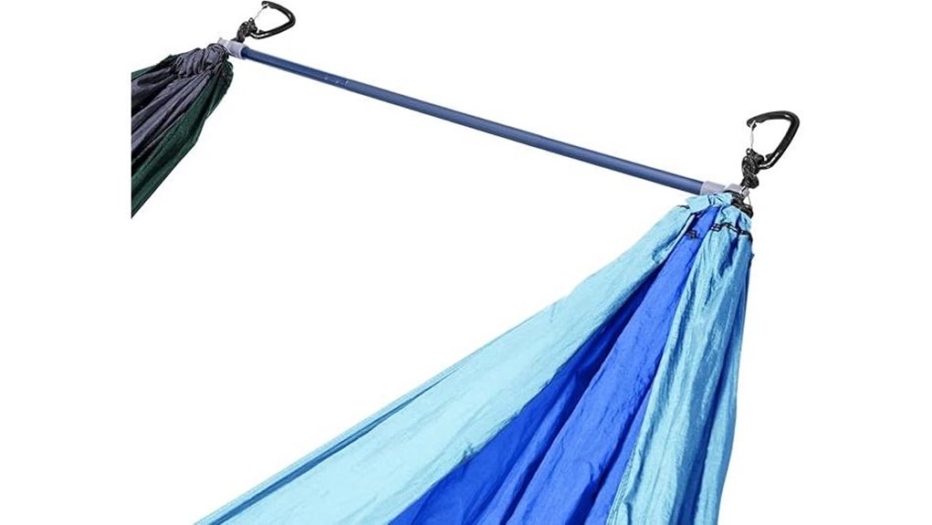 comfortable outdoor hammock setup
