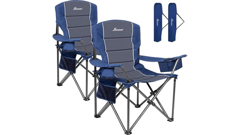 comfortable outdoor seating duo