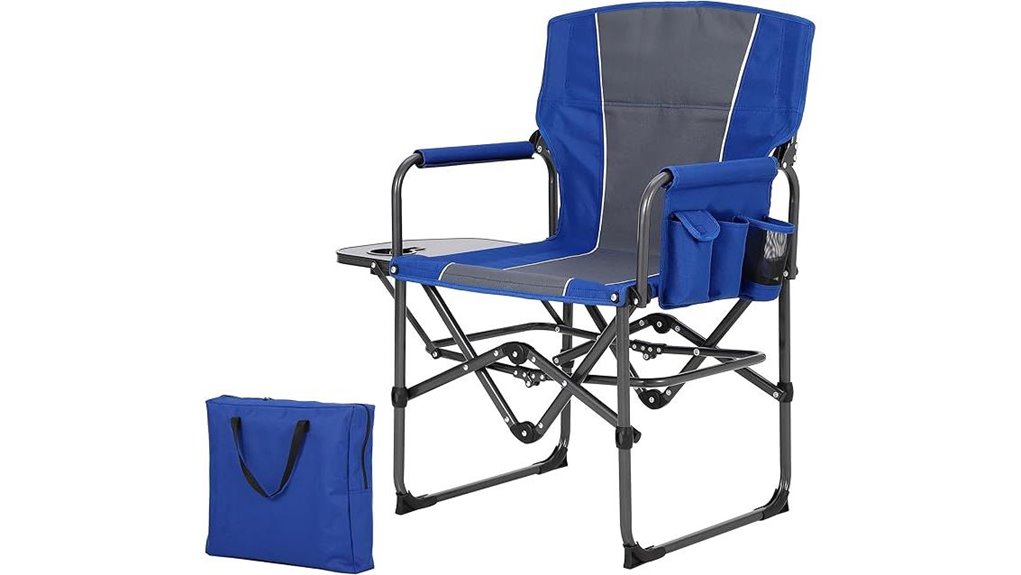 comfortable oversized camping chair
