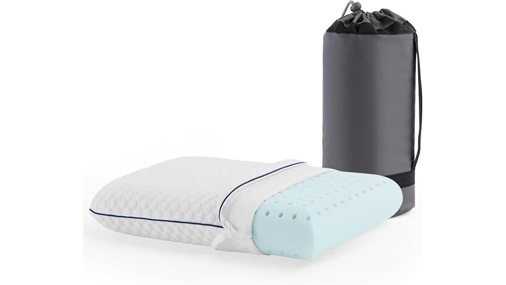 comfortable portable camping pillow