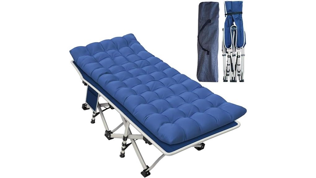 comfortable portable sleeping cot