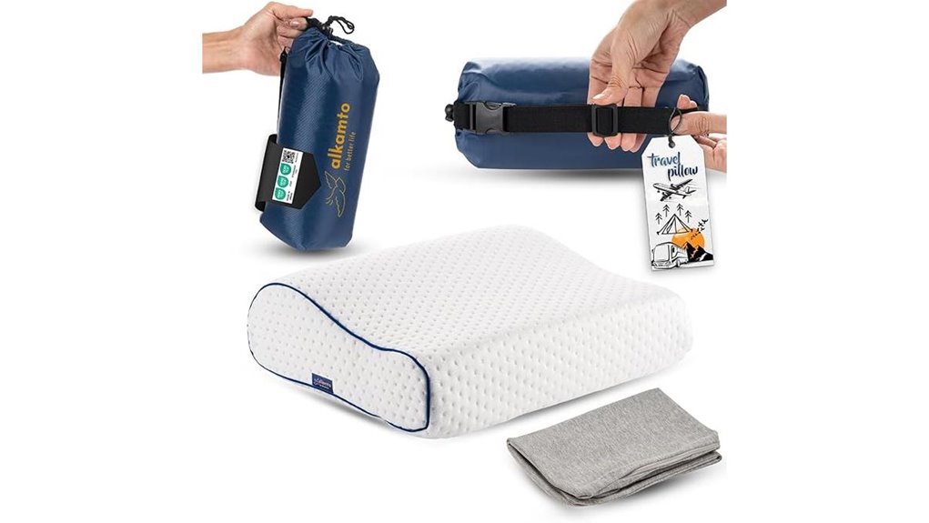 comfortable travel pillow option