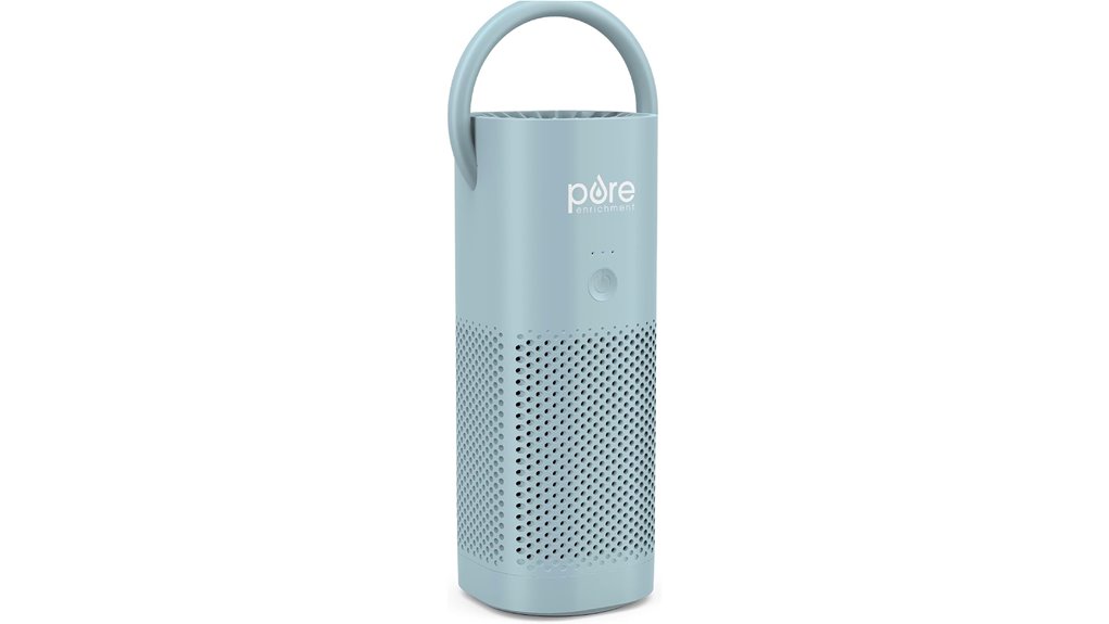 compact air purifier device