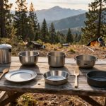compact camping eating kits