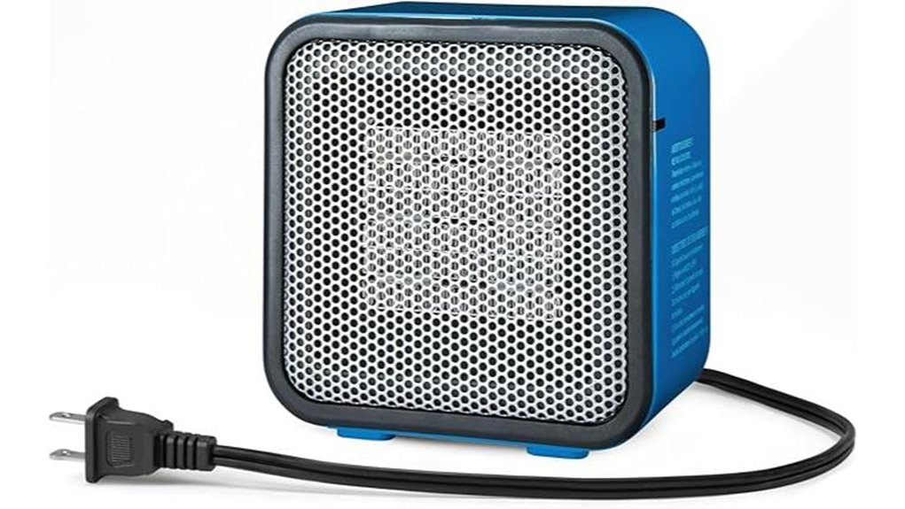 compact ceramic space heater