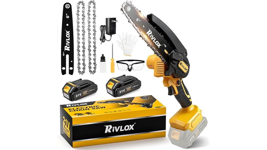 compact cordless electric saw
