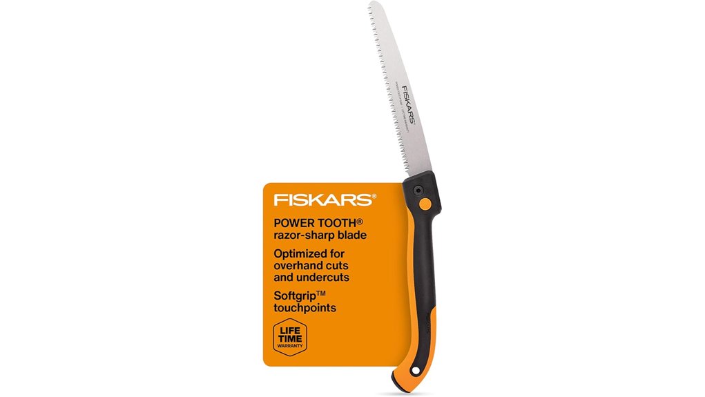 compact dual locking pruning saw