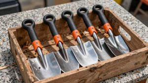 compact folding camping shovels