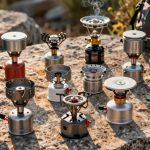 compact folding camping stoves
