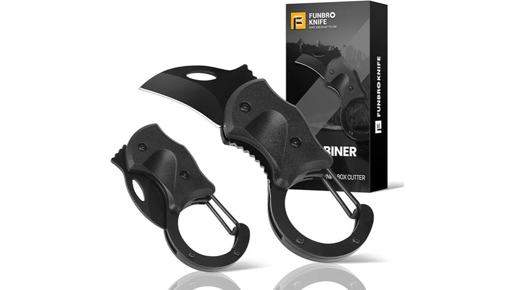 compact keychain box cutter