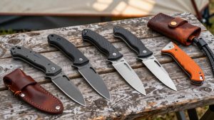 compact knives for camping