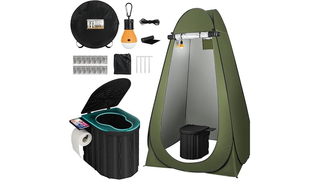 compact outdoor sanitation solution