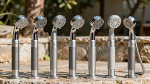 compact outdoor shower kits